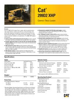 cat 299d2 xhp specs pdf